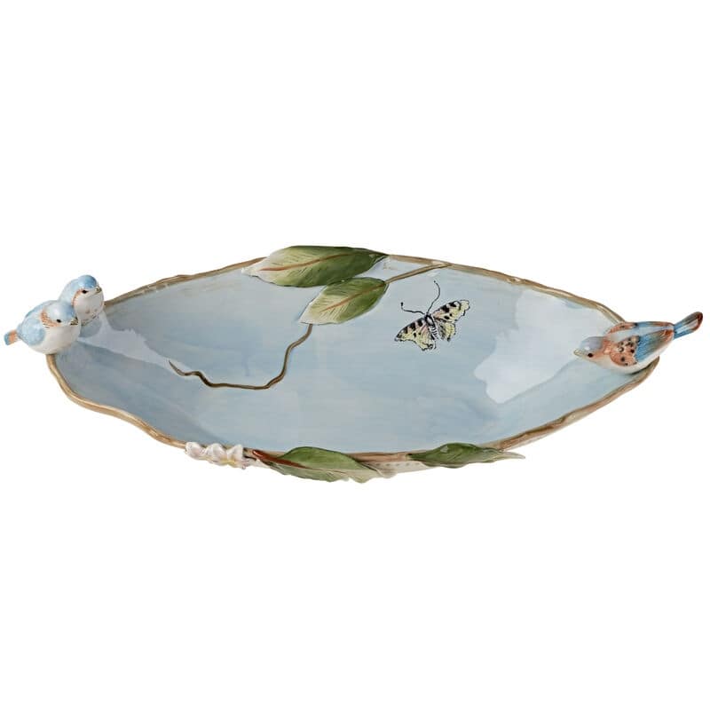 Fitz and Floyd Toulouse Centerpiece Bowl, 4 Quarts
