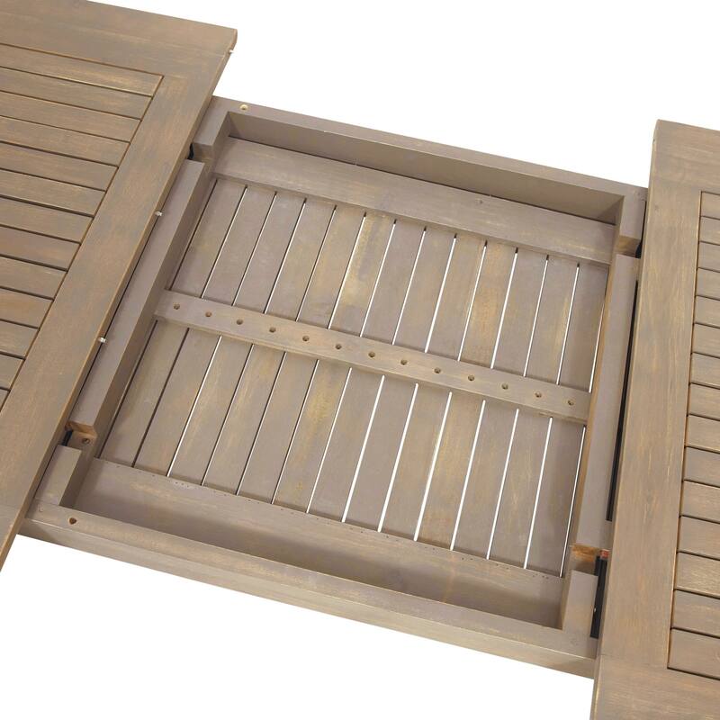 Stamford Outdoor Wood Dining Table by Christopher Knight Home