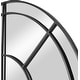 preview thumbnail 3 of 3, Uttermost Grantola Black Arch Iron Mirror