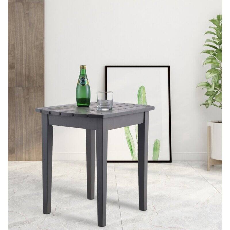 Oceanic Collection Solid Wood Side Table