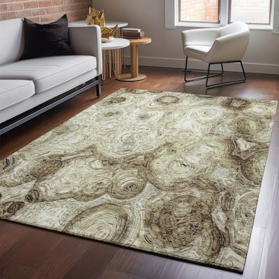 Premium Washable Super Soft Abstract Modern Mayfield Rug