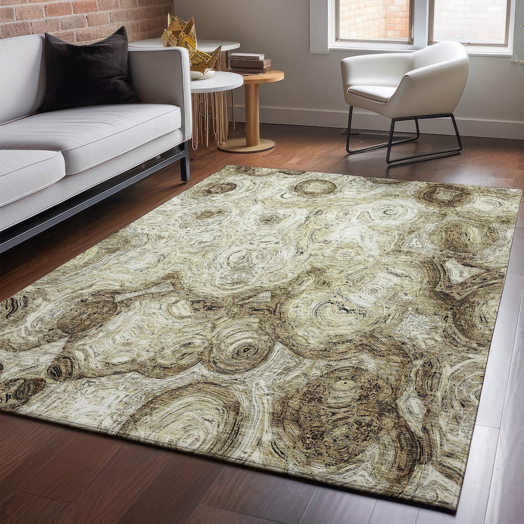 Premium Washable Super Soft Abstract Modern Mayfield Rug