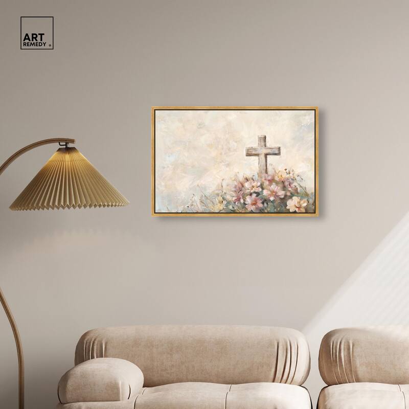 Blessed Remembrance Canvas by Art Remedy