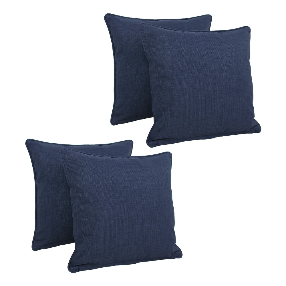 Blazing Needles 18-inch Accent Throw Pillows (Set of 4)