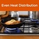 preview thumbnail 5 of 4, Cast Iron 12 Inch Skillet, Cast Iron Pan with Handle Holder