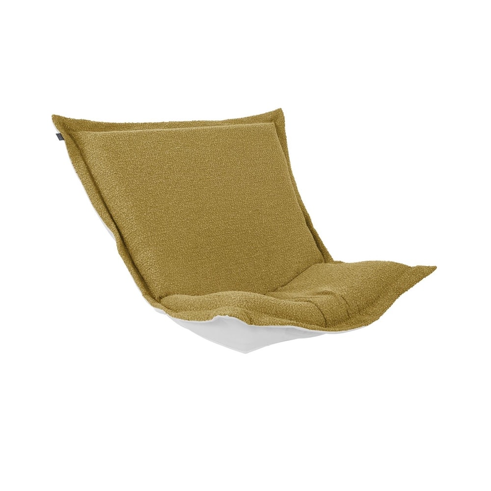 Allan Andrews Indoor/Outdoor Scroll Puff Chair Cover & Cushion Only, Alicante Collection