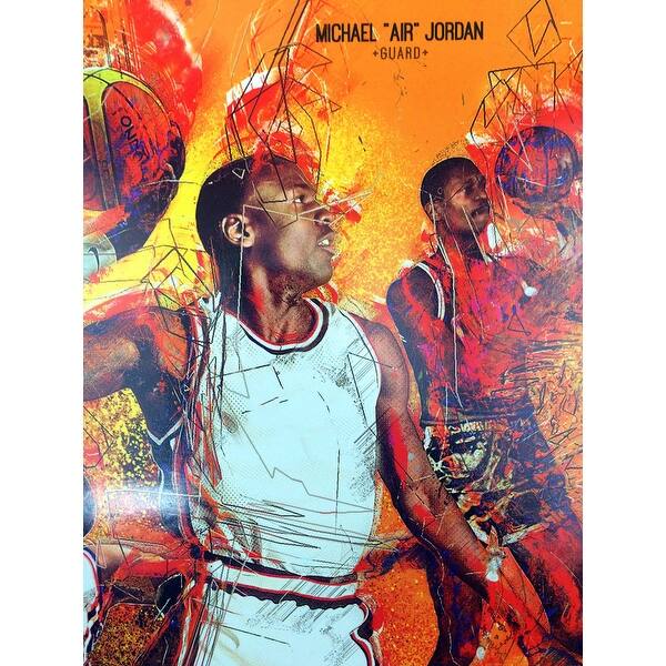 Shop Basketball Poster Black Sports History 18x24 Multi Color