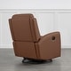 preview thumbnail 39 of 52, Jerome Swivel Glider Recliner Nursery Chair Manual Push Back Recliner