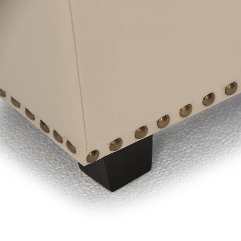 WYNDENHALL Springfield 48 inch Wide Rectangle Storage Ottoman