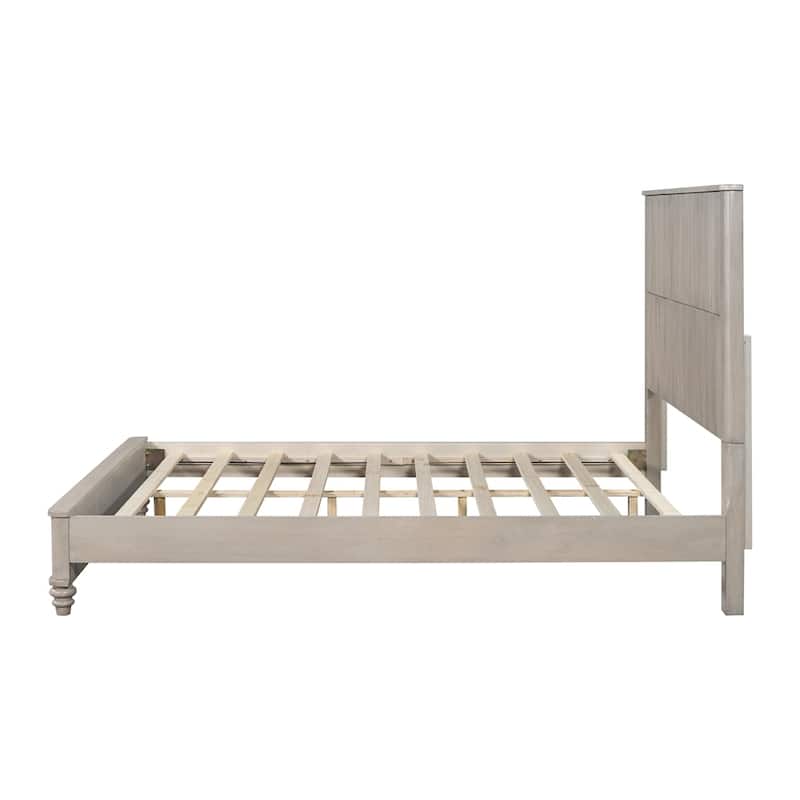 Modern Wood Bed Frame Solid Wood Platform Bed