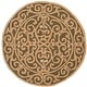 preview thumbnail 76 of 128, Safavieh Hand-hooked Chelsea Cherrelle Country Oriental Wool Rug 3' - Light Green - Runner/Round