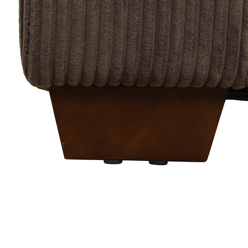 123'' Corduroy Upholstered U-Shaped 6-Piece Sectional Sofa