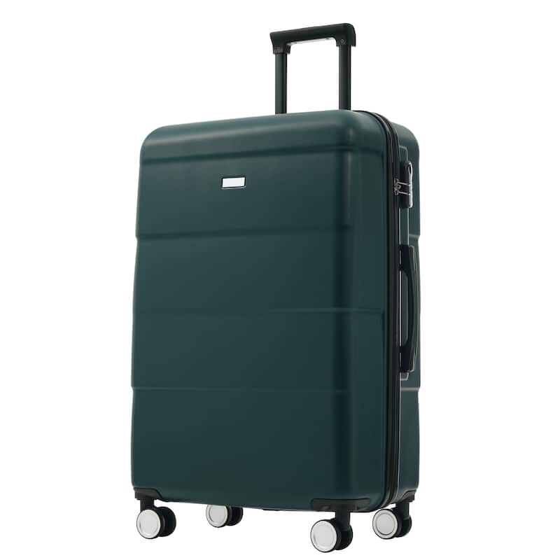 20"+24"+28" 3 Piece Hardshell Double Spinner Wheels Suitcase with Handle Password Lock