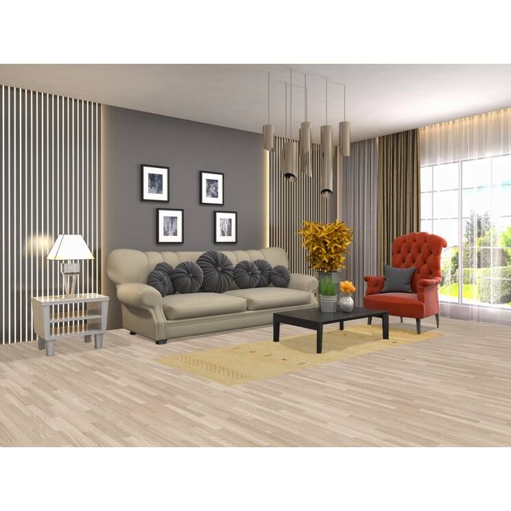 Tribal Gabbeh Oriental Runner Rug Handmade Green / Yellow Wool Carpet - 2'9"x 7'11"