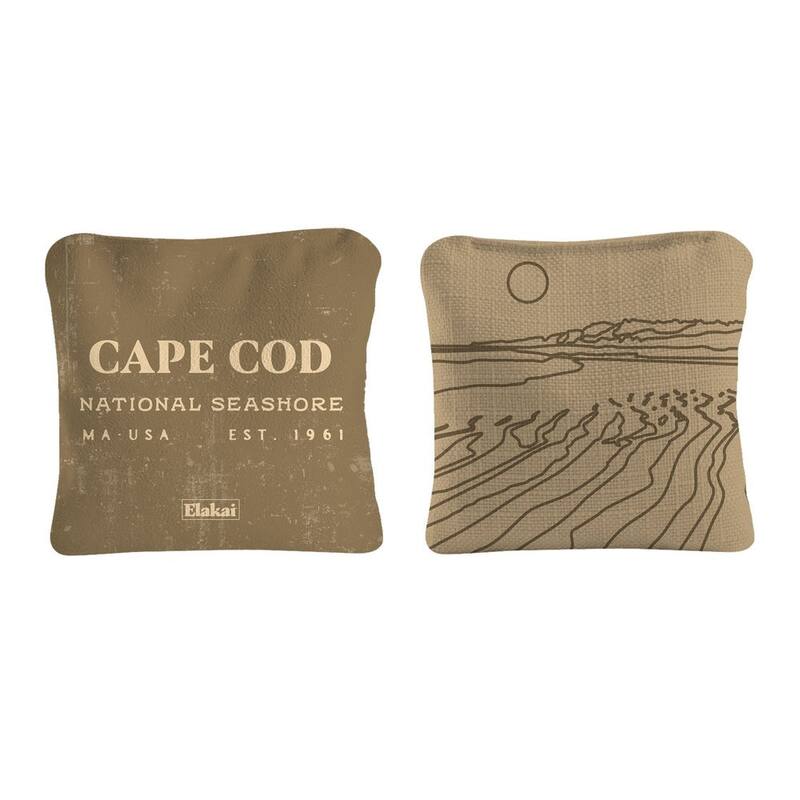 Cape Cod National Park Dual Sided Pro Cornhole Bags (Set of 4)