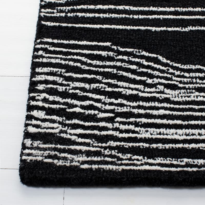 SAFAVIEH Handmade Metro Annarosa Modern Abstract Wool Rug