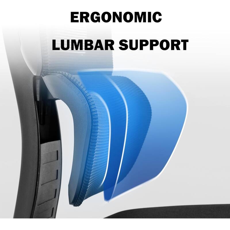TAKE UR SEAT Executive Mesh Ergonomic Chair - 29.9" x 29.9" x 47.5"