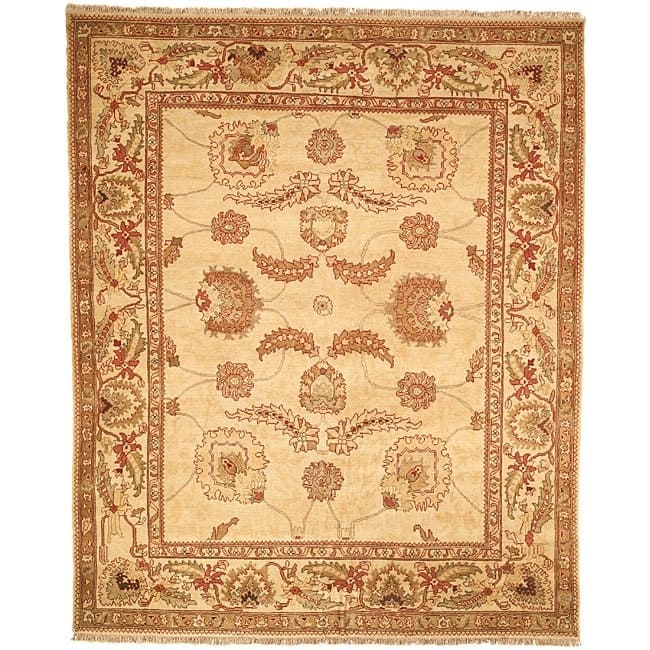 SAFAVIEH Oushak Legacy Hand-knotted Rosanella Wool Oushak Rug