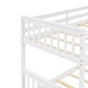 preview thumbnail 10 of 54, Space-Saving Twin Over Full Bunk Bed with Drawers, Solid Wood Frame with Guardrails and Ladder, Detachable into 2 Platform Beds