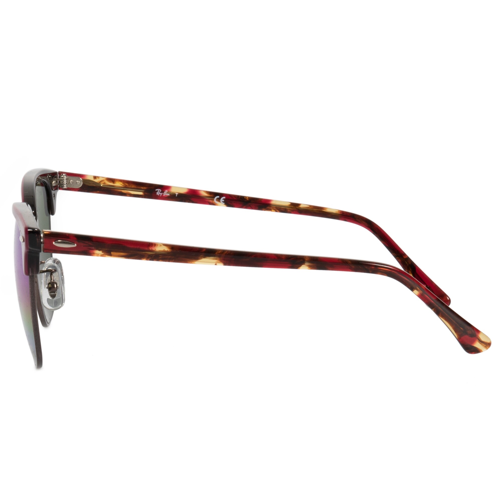 Ray Ban Clubmaster Mineral Flash Lens Sunglasses Rb3016 F 1222c2 55 55mm X 19mm X 145mm Overstock Ray Ban Clubmaster Mineral Flash Lens Sunglasses Rb3016 F 1222c2 55 55mm X 19mm X 145mm Overstock