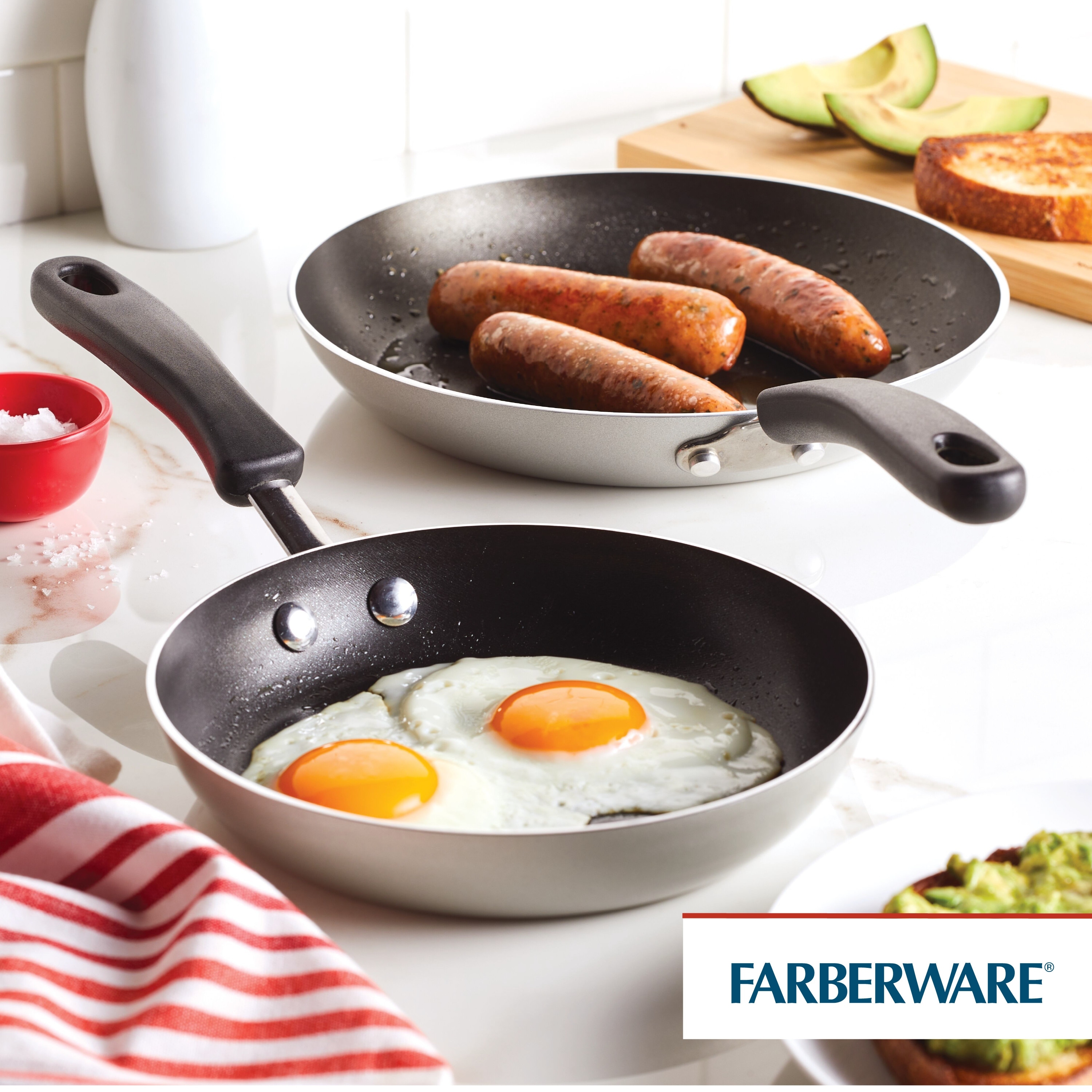 Farberware Reliance 14 Aluminum Nonstick Skillet - Silver