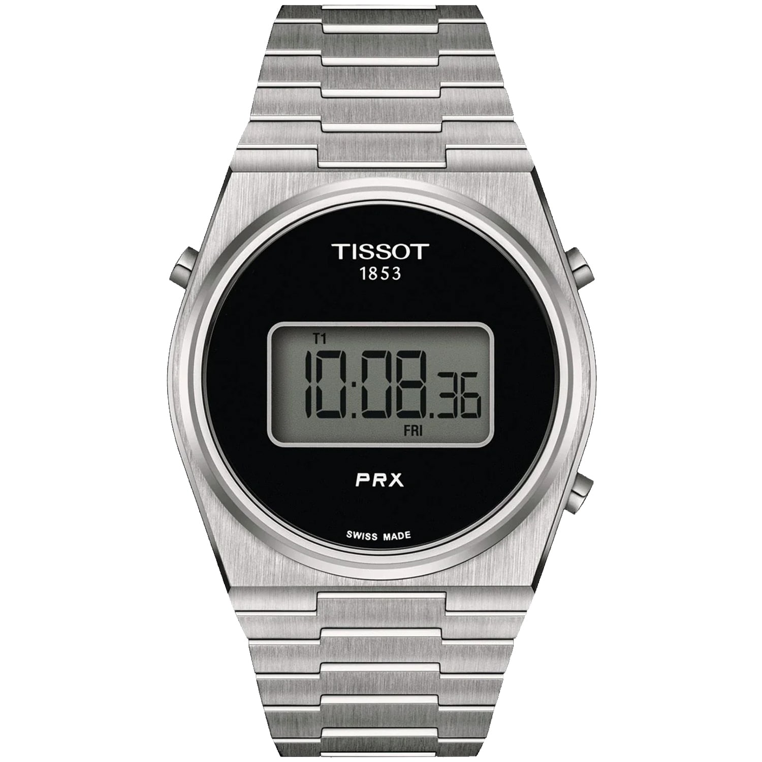 NWT Tissot PRX Digital Quartz Black Dial Men\'s Watch Amazon.com: TISSOT Mens Digital Watch, Black Dial, Black  main image 2