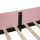 preview thumbnail 11 of 15, Upholstered Twin Size Platform Bed With Guardrail for Home