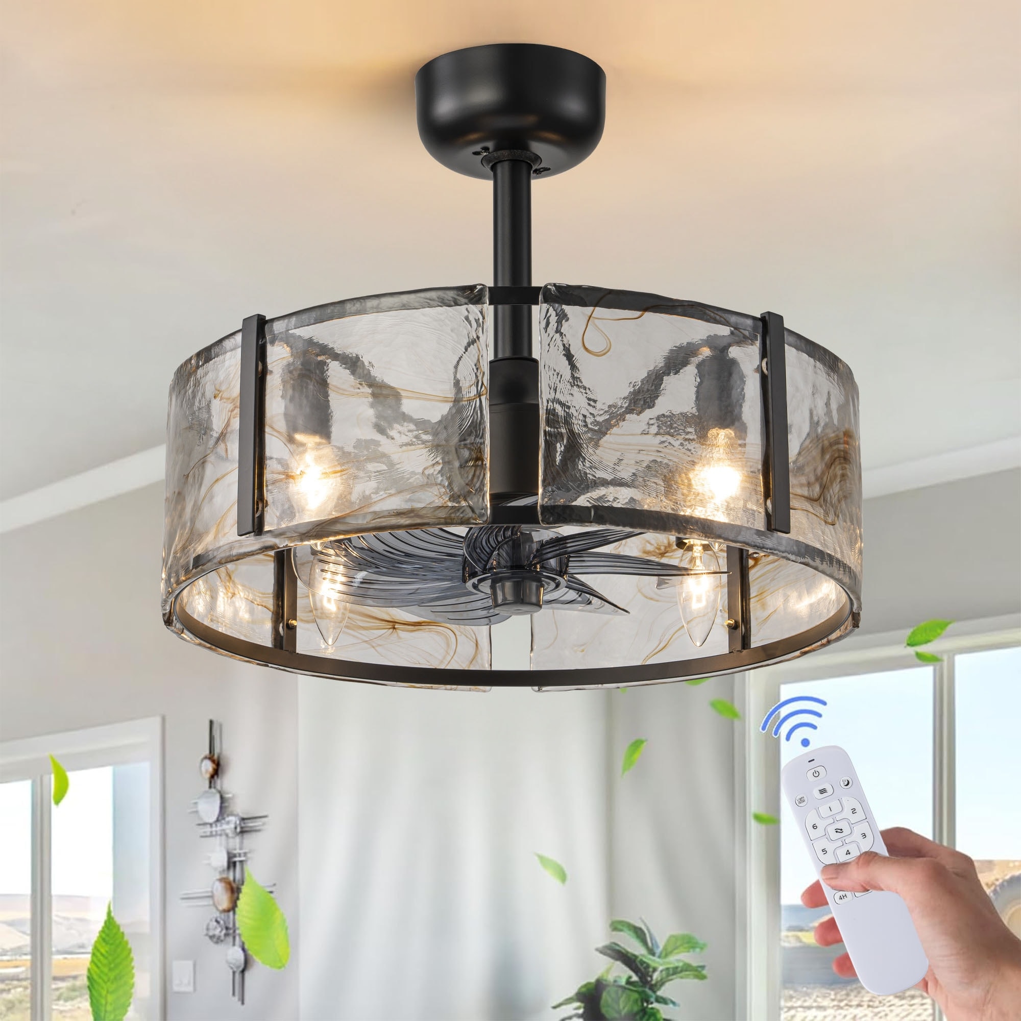 Ceiling lamp with remote control online