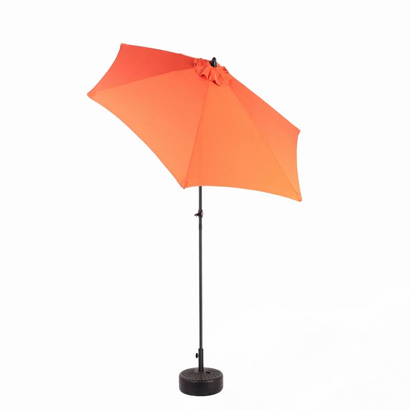 9FT Patio Umbrella with Push Button Tilt and Crank(Base Not Included)