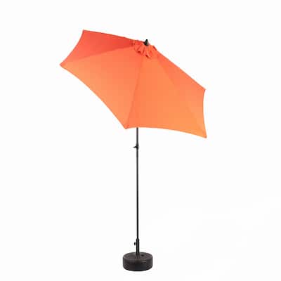 9FT Patio Umbrella with Push Button Tilt and Crank(Base Not Included)