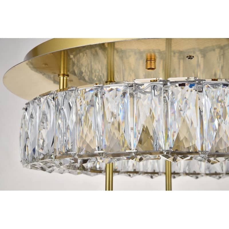 Gold LED Flush Mount