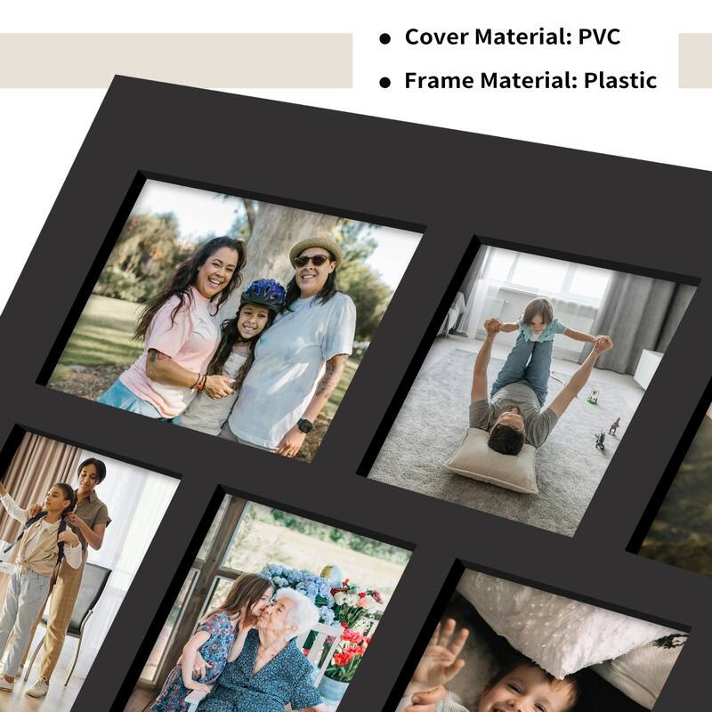 Rustic 17-Pack 4x6 Collage Frame 26.2x18.4 Inch Picture Frames Collage Wall Decor