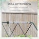 Outsunny Raised Steel Garden Bed with Greenhouse Cover - 50" L x 37.5" W x 36.25" H
