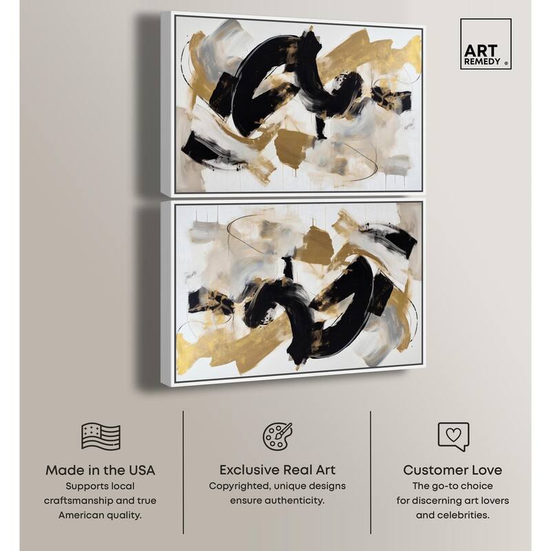 Her Stylish Coffee Look Canvas by Art Remedy