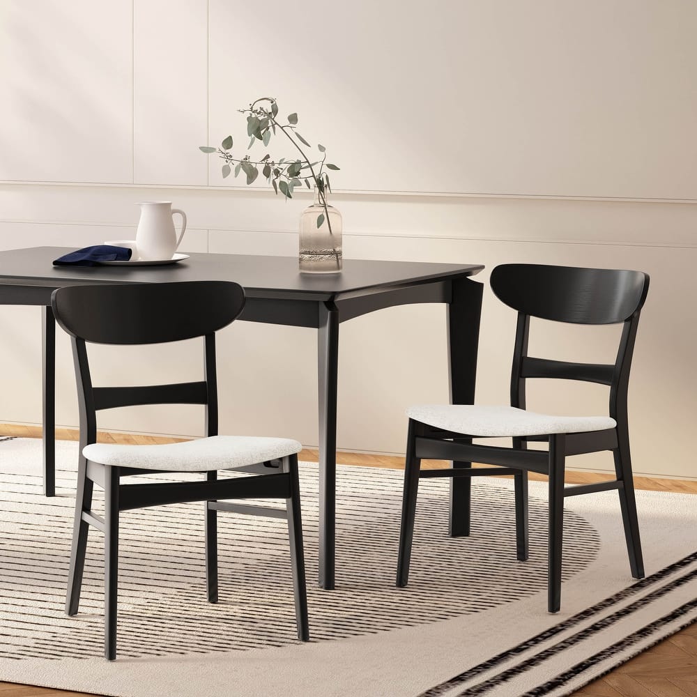 Idalia Mid-Century Modern Dining Chairs (Set of 2) by Christopher Knight Home - N/A