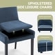 preview thumbnail 37 of 55, RENEWLINE Mid-Century Modern Corduroy Upholstered Dining Chairs with Solid Wood Legs
