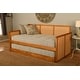 preview thumbnail 24 of 24, Somette Abaco Daybed with Pop-Up in Honey Includes Mattresses