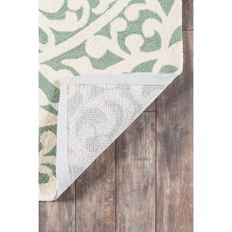 Momeni Veranda Hand Hooked Geometric Indoor Outdoor Rug