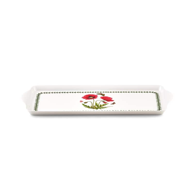 Pimpernel Botanic Garden Melamine Sandwich Tray - 15.25" x 6.5"