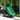 Green Folding Wagon Poly Garden Dump Cart, 300-Pound Capacity
