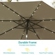 preview thumbnail 4 of 57, BONOSUKI LED Patio 9Ft Market Umbrella,Outside Deck Table Umbrella