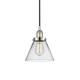 Option Polished Nickel / Clear
