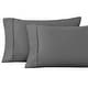 preview thumbnail 42 of 50, Superior 1200 Thread Count Egyptian Cotton Solid Pillowcase - (Set of 2)