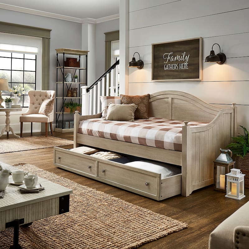 Addison Traditional Paneled Wood Daybed by iNSPIRE Q Classic