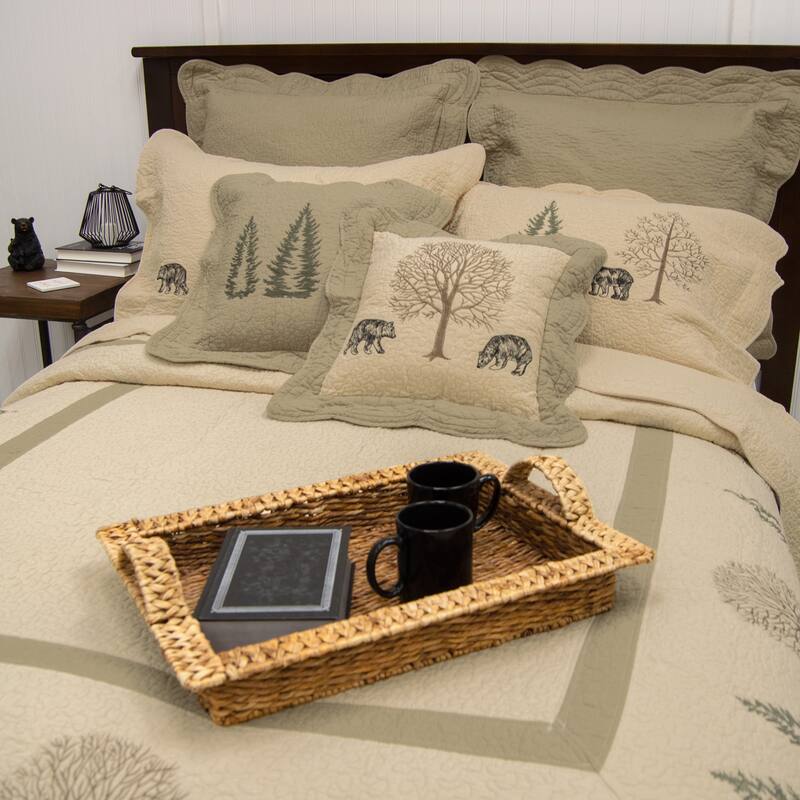 Donna Sharp Bear Creek Quilted Eurosham