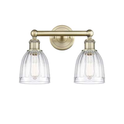 Innovations Lighting 616-2W-12-15 Brookfield Vanity Brookfield 2 Light