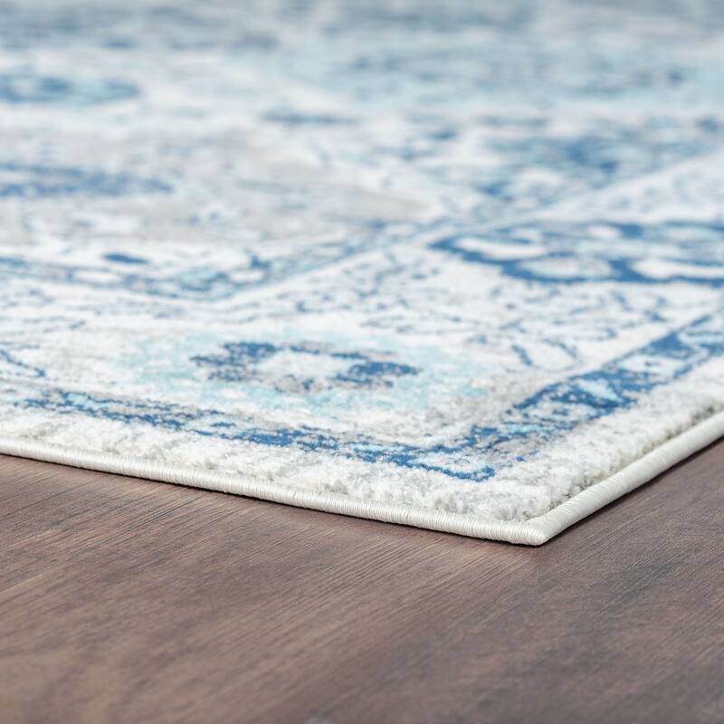 Jade Glam Geometric Indoor Area Rug