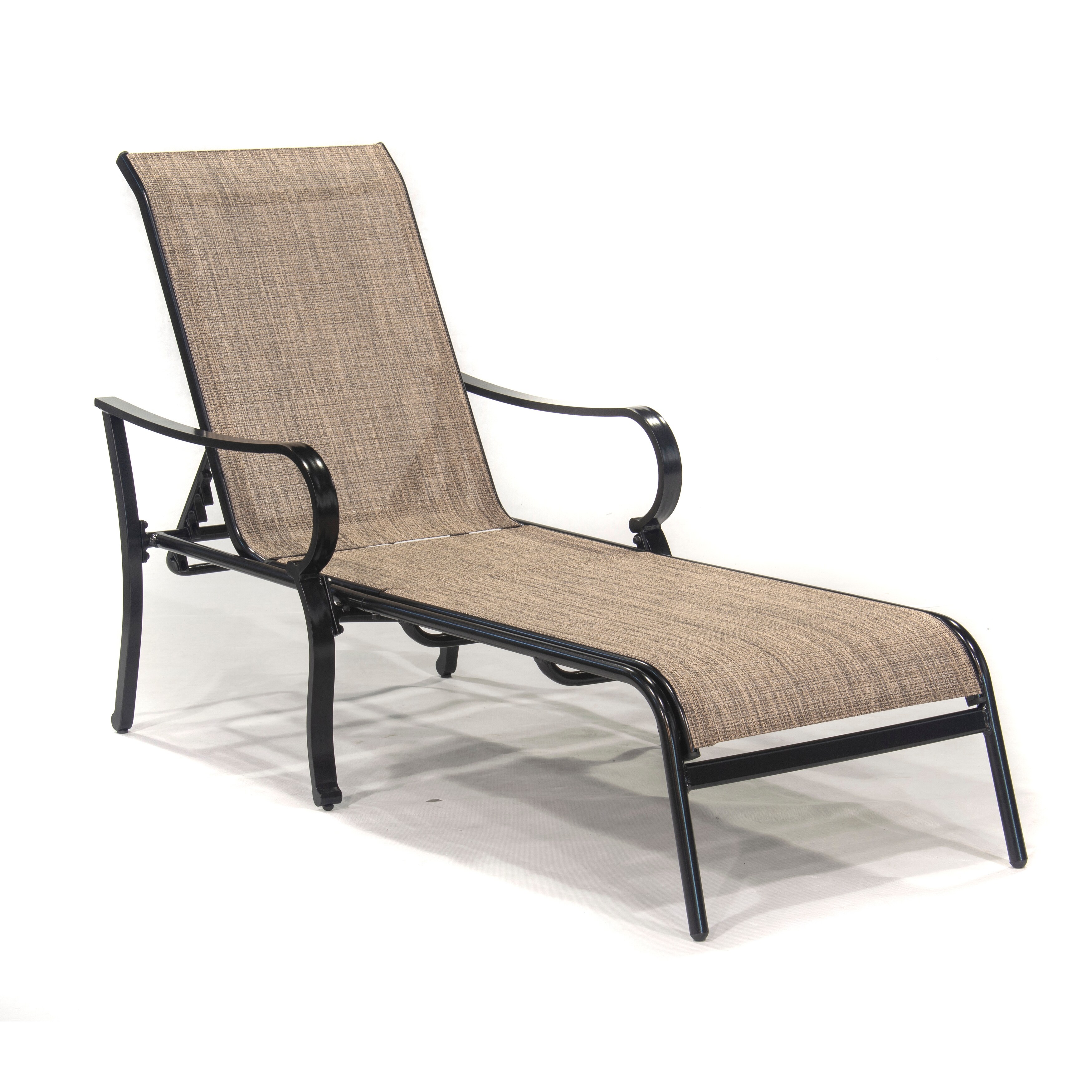 Outdoor sling chaise lounge cheap