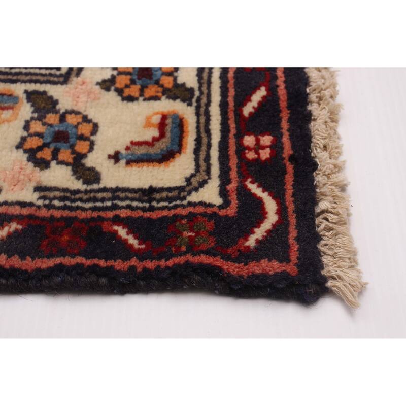 ECARPETGALLERY Hand-knotted Andelz Red Wool Rug - 3'10 x 10'10