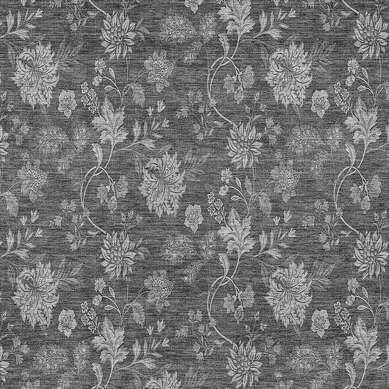 HomeRoots Floral Transitional Rectangle Outdoor Rug